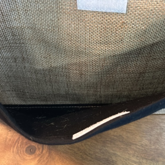 Hello Weekend Jute and Canvas Tote - Picture 3 of 6